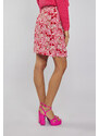 Monnari Sukne Mini sukne s obálkovou väzbou Multi Pink