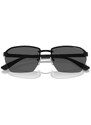 Slnečné okuliare Armani Exchange pánske, šedá farba
