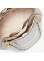 Michael Kors Trisha Large Logo Shoulder Bag Light Cream Multi