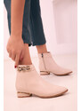 Soho Beige Women's Boots & Booties 18496