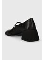 Kožené lodičky Vagabond Shoemakers ANSIE čierna farba, na podpätku, 5645.401.20