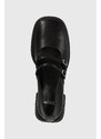 Kožené lodičky Vagabond Shoemakers ANSIE čierna farba, na podpätku, 5645.401.20
