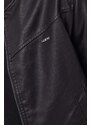 Bunda Guess FAUX pánska, čierna farba, prechodná, M4RL10 WFW60