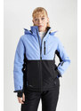 DEFACTO Su İtici Regular Fit Fleece Lined Ski Suit Puffer Jacket