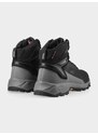 4F Pánske trekingové topánky ICE CRACKER s výplňou Primaloft - čierne