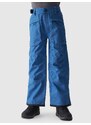 4F Chlapčenské lyžiarske nohavice s membránou 8000 - modré