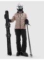 4F Dámska lyžiarska bunda 4FPRO s membránou Dermizax 20 000 - béžová