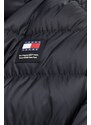 Páperová bunda Tommy Jeans pánska,čierna farba,zimná,DM0DM17882