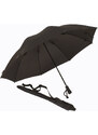 EuroSchirm Swing Liteflex robustný a nezničitelný dáždnik, čierny