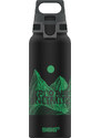 SIGG WMB Traveller Hlíniková fľaša na pitie 1 L Pathfinder Black