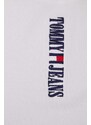 Top Tommy Jeans dámsky,biela farba,DW0DW17530