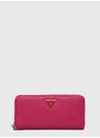 Peňaženka Guess LARYN dámsky, ružová farba, SWBA91 96460