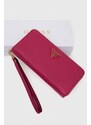 Peňaženka Guess LARYN dámsky, ružová farba, SWBA91 96460