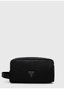 Kozmetická taška Guess TORINO čierna farba, PMECSA P4143