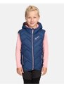 Children's insulated vest Kilpi TOMM-JG Dark blue