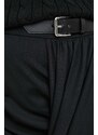 Sukňa Lauren Ralph Lauren čierna farba,midi,puzdrová,200925754