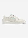 Kožené tenisky Reebok Classic Club C 85 HQ0947-cream, béžová farba