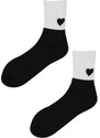 Love&Fun Love a Fun ponožky so srdiečkami dámske - 5 párov