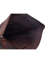 MERCUCIO - kožený batoh - elegancia na ramenách prinášajúca štýl v hrejivej bordovej harmónii
