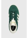 Semišové tenisky adidas GRAND COURT zelená farba, IE1451