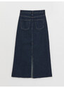LC Waikiki Women's Standard Fit Jean Skirt