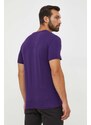 Bavlnené tričko Polo Ralph Lauren 3-pak čierna farba,jednofarebný,714830304