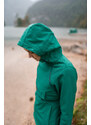 Nordblanc Zelený dámsky zateplený softshellový anorak FEMININE