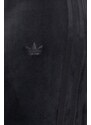 Velúrové tepláky adidas Originals Velvet čierna farba, jednofarebné, IT9661