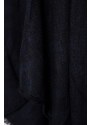 Šatka Tommy Hilfiger dámska,tmavomodrá farba,jednofarebná,AW0AW15790