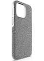 Puzdro na mobil Swarovski 5680862 HIGH 15 PRO MAX šedá farba