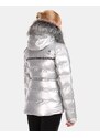 Dámska zateplená bunda Kilpi LTD SIRIUS-W strieborná