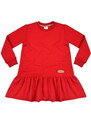 Dievčenské šaty Frilly červené TUSS