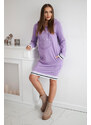 Fashionweek Mikinové šaty s kapucňou Brooklyn K62095