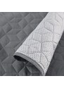 Blancheporte Prešívaná protišmyková prikrývka na kreslo a pohovku, z mikrovlákna sivá 060