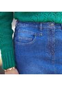 Blancheporte Krátka džínsová sukňa modrá 036