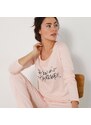 Blancheporte Pyžamo s motívom "sous le charme" ružová pudrová 052
