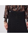 Blancheporte Jednofarebná plisovaná sukňa z recyklovaného polyesteru, pre vyššiu postavu čierna 038