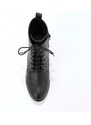 Blancheporte Vysoké šnurovacie topánky čierna 036