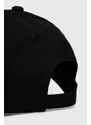 Šiltovka Karl Lagerfeld čierna farba,s potlačou,541123.805612