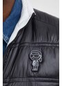 Obojstranná vesta Karl Lagerfeld pánsky, čierna farba, prechodný, 541590.505401