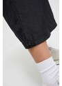 Sukňa adidas čierna farba, midi, áčkový strih, IQ4834