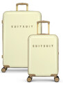 Sada cestovních kufrů SUITSUIT TR-6504/2 Fusion Dusty Yellow 91 l / 32 l