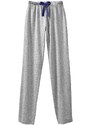 Blancheporte Dlhé jednofarebné pyžamové nohavice Estrella sivý melír 040