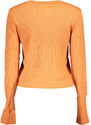 Calvin Klein Perfektné Dámske Tričko Dlhý Rukáv Oranžová