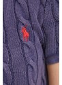 Bavlnené polo tričko Polo Ralph Lauren tmavomodrá farba,211943010