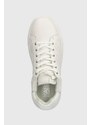 Kožené tenisky Karl Lagerfeld MAXI KUP biela farba, KL62214