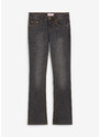 bonprix Komfort-strečové džínsy, bootcut, stredná výška pásu, farba čierna, rozm. 36