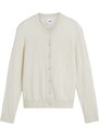 bonprix Dievčenský pletený sveter, farba biela