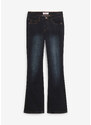bonprix Zoštíhľujúce strečové džínsy rozšírené, Besteseller, farba modrá, rozm. 36
