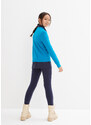 bonprix Pletený sveter, dievčenský, farba modrá